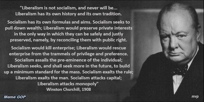 Winston Churchill on Liberalism